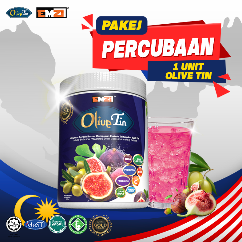 Olive Tin Pakej Percubaan Welcome To Emzi Marketplace